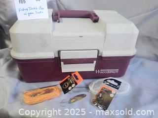 MaxSold Auction: Fishing Tackle Box, Hooks accessories  - Marlborough (Massachusetts, USA) PARTNER MANAGED Downsizing Online Auction - Farm Road