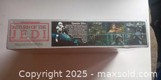 MaxSold Auction: MPC Star Wars SPEEDER BIKE Return of the Jedi Model Kit 1983 NOS - Marlborough (Massachusetts, USA) PARTNER MANAGED Downsizing Online Auction - Farm Road