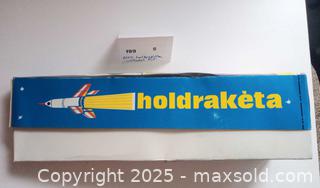 MaxSold Auction: Vintage InterKosmos Space Rocket Ship Hungary NOS - Marlborough (Massachusetts, USA) PARTNER MANAGED Downsizing Online Auction - Farm Road