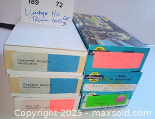 MaxSold Auction: VTG Athearn HO TRAIN CAR LOT D - Marlborough (Massachusetts, USA) PARTNER MANAGED Downsizing Online Auction - Farm Road