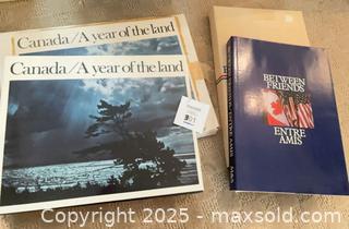 MaxSold Auction: 3 Coffee-Table Books: Canada / A Year of the Land; Between Friends - Lakeshore (Ontario, Canada) PARTNER MANAGED Estate Sale Online Auction - County Road 42