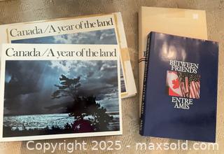 MaxSold Auction: 3 Coffee-Table Books: Canada / A Year of the Land; Between Friends - Lakeshore (Ontario, Canada) PARTNER MANAGED Estate Sale Online Auction - County Road 42