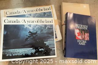 MaxSold Auction: 3 Coffee-Table Books: Canada / A Year of the Land; Between Friends - Lakeshore (Ontario, Canada) PARTNER MANAGED Estate Sale Online Auction - County Road 42