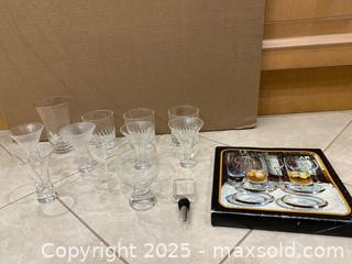MaxSold Auction: Assorted Lead Crystal &#38; Glassware Lot - Lakeshore (Ontario, Canada) PARTNER MANAGED Estate Sale Online Auction - County Road 42