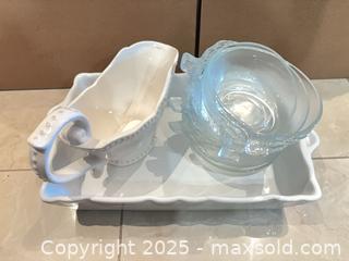 MaxSold Auction: Ceramic, Porcelain &#38; Glass Bakeware Set, 8 Pieces - Lakeshore (Ontario, Canada) PARTNER MANAGED Estate Sale Online Auction - County Road 42
