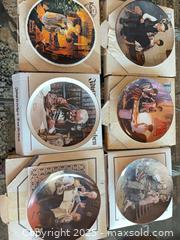 MaxSold Auction: Knowles Norman Rockwell Limited Edition Porcelain Plates (6) - Lakeshore (Ontario, Canada) PARTNER MANAGED Estate Sale Online Auction - County Road 42