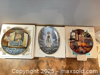 MaxSold Auction: Lot of 3 Collectible Porcelain Plates — Kahla &#38; Bradford Exchange - Lakeshore (Ontario, Canada) PARTNER MANAGED Estate Sale Online Auction - County Road 42