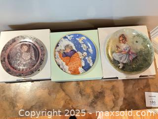 MaxSold Auction: Lot of 3 Decorative Collector Plates: Reco, Kaiser, Unknown - Lakeshore (Ontario, Canada) PARTNER MANAGED Estate Sale Online Auction - County Road 42