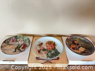 MaxSold Auction: Lot of 3 Decorative Porcelain Plates — Bradford Exchange &#38; Königszelt - Lakeshore (Ontario, Canada) PARTNER MANAGED Estate Sale Online Auction - County Road 42