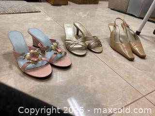 MaxSold Auction: Lot of 3 Women&#39;s Dress Shoes &#38; Sandals - Liz Claiborne, Nine West - Lakeshore (Ontario, Canada) PARTNER MANAGED Estate Sale Online Auction - County Road 42