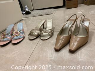 MaxSold Auction: Lot of 3 Women&#39;s Dress Shoes &#38; Sandals - Liz Claiborne, Nine West - Lakeshore (Ontario, Canada) PARTNER MANAGED Estate Sale Online Auction - County Road 42