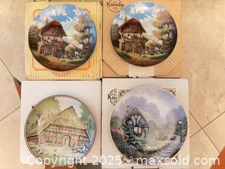 MaxSold Auction: Lot of 4 Decorative/Collector Porcelain Plates - Lakeshore (Ontario, Canada) PARTNER MANAGED Estate Sale Online Auction - County Road 42