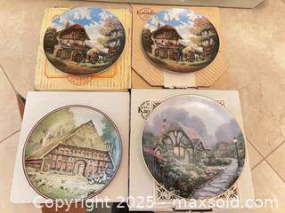 MaxSold Auction: Lot of 4 Decorative/Collector Porcelain Plates - Lakeshore (Ontario, Canada) PARTNER MANAGED Estate Sale Online Auction - County Road 42