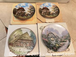 MaxSold Auction: Lot of 4 Decorative/Collector Porcelain Plates - Lakeshore (Ontario, Canada) PARTNER MANAGED Estate Sale Online Auction - County Road 42