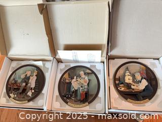 MaxSold Auction: Norman Rockwell Centennial Collection Limited Edition Plates (3) - Lakeshore (Ontario, Canada) PARTNER MANAGED Estate Sale Online Auction - County Road 42