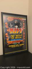 MaxSold Auction: Framed kiss poster from 1997 with Rage Against the Machine as the special guest - Ottawa (Ontario, Canada) SELLER MANAGED Downsizing Online Auction - Seabrooke Drive