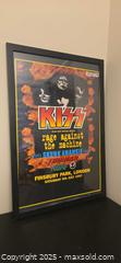 MaxSold Auction: Framed kiss poster from 1997 with Rage Against the Machine as the special guest - Ottawa (Ontario, Canada) SELLER MANAGED Downsizing Online Auction - Seabrooke Drive