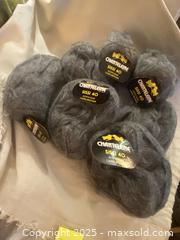 MaxSold Auction: Vintage Chanteleine Sissi 40 Mohair-Acrylic Yarn, Made in France, Grey, 7x40g - Toronto (Ontario, Canada) SELLER MANAGED Downsizing Online Auction - O'Connor Drive (CONDO)