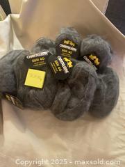 MaxSold Auction: Vintage Chanteleine Sissi 40 Mohair-Acrylic Yarn, Made in France, Grey, 7x40g - Toronto (Ontario, Canada) SELLER MANAGED Downsizing Online Auction - O'Connor Drive (CONDO)
