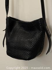 MaxSold Auction: Vintage Cole Haan Black Soft Woven Leather Shoulder Bag - Toronto (Ontario, Canada) SELLER MANAGED Downsizing Online Auction - O'Connor Drive (CONDO)