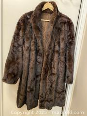 MaxSold Auction: Vintage Corrado Mink Dark Brown Knee-Length Coat - Toronto (Ontario, Canada) SELLER MANAGED Downsizing Online Auction - O'Connor Drive (CONDO)