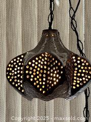 MaxSold Auction: Vintage Fabulous MCM Maurice Chalvignac swag lamp - Toronto (Ontario, Canada) SELLER MANAGED Downsizing Online Auction - O'Connor Drive (CONDO)