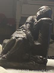 MaxSold Auction: Vintage Karin Jonzen Bronze Effect Resin Figure Of Child With Doll - Toronto (Ontario, Canada) SELLER MANAGED Downsizing Online Auction - O'Connor Drive (CONDO)