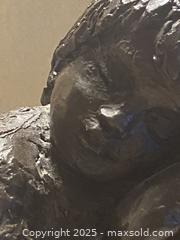 MaxSold Auction: Vintage Karin Jonzen Bronze Effect Resin Figure Of Child With Doll - Toronto (Ontario, Canada) SELLER MANAGED Downsizing Online Auction - O'Connor Drive (CONDO)