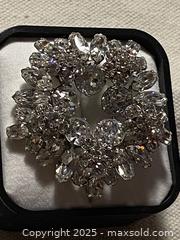 MaxSold Auction: Vintage Signed Aurora Borealis Sherman Swarovski Brooch - Toronto (Ontario, Canada) SELLER MANAGED Downsizing Online Auction - O'Connor Drive (CONDO)