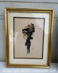 MaxSold Auction: Harrison Fisher framed prints, 2 Victorian Ladies - Citrus Heights (California, USA) SELLER MANAGED Downsizing Online Auction - Sylvan Grove Way