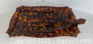 MaxSold Auction: Tortoise Vanity Set VINTAGE (3) - Citrus Heights (California, USA) SELLER MANAGED Downsizing Online Auction - Sylvan Grove Way