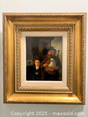 MaxSold Auction: Antique ’oil-on-tin’ painting - Langford (British Columbia, Canada) SELLER MANAGED Downsizing Online Auction - Gateway Road (CONDO)