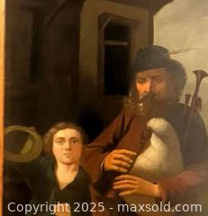 MaxSold Auction: Antique ’oil-on-tin’ painting - Langford (British Columbia, Canada) SELLER MANAGED Downsizing Online Auction - Gateway Road (CONDO)