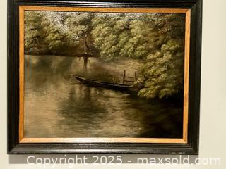 MaxSold Auction: Antique Oil Painting - Langford (British Columbia, Canada) SELLER MANAGED Downsizing Online Auction - Gateway Road (CONDO)