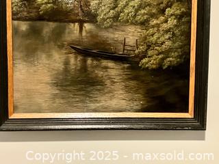 MaxSold Auction: Antique Oil Painting - Langford (British Columbia, Canada) SELLER MANAGED Downsizing Online Auction - Gateway Road (CONDO)
