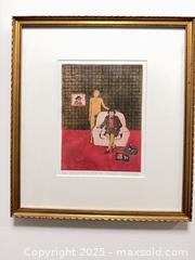 MaxSold Auction: Intaglio print - Vancouver (British Columbia, Canada) SELLER MANAGED Downsizing Online Auction - West 30th Avenue