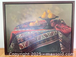 MaxSold Auction: Large painting  - Vancouver (British Columbia, Canada) SELLER MANAGED Downsizing Online Auction - West 30th Avenue