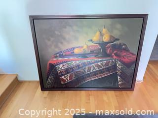 MaxSold Auction: Large painting  - Vancouver (British Columbia, Canada) SELLER MANAGED Downsizing Online Auction - West 30th Avenue