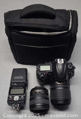 MaxSold Auction: NIKON D700 Camera with lens and extra lens and more - Toronto (Ontario, Canada) PARTNER MANAGED Reseller Online Auction - Queen Street West.