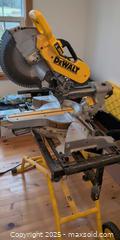 MaxSold Auction: DEWALT DWS780 12in Sliding Compound Miter Saw - Loyalist (Ontario, Canada) SELLER MANAGED Moving Online Auction - Loyalist Parkway