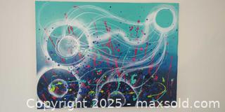 MaxSold Auction: Large modern art - Loyalist (Ontario, Canada) SELLER MANAGED Moving Online Auction - Loyalist Parkway