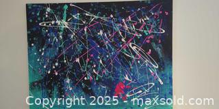 MaxSold Auction: Large modern art - Loyalist (Ontario, Canada) SELLER MANAGED Moving Online Auction - Loyalist Parkway