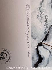 MaxSold Auction: &#34;Hunter at Dusk&#34; Lithograph by Christine Marshall (57/250) with Certificate  - Markham (Ontario, Canada) SELLER MANAGED Estate Sale Online Auction - John Street (STORAGE)