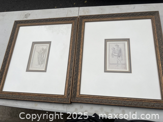 MaxSold Auction: Set of 2 Decorator Art Frames (used for staging)  - Markham (Ontario, Canada) SELLER MANAGED Estate Sale Online Auction - John Street (STORAGE)