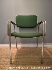 MaxSold Auction: Vintage tubular steel and fabric armchair - Toronto (Ontario, Canada) SELLER MANAGED Reseller Online Auction - Kempsell Crescent