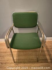 MaxSold Auction: Vintage tubular steel and fabric armchair - Toronto (Ontario, Canada) SELLER MANAGED Reseller Online Auction - Kempsell Crescent