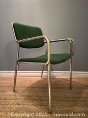 MaxSold Auction: Vintage tubular steel and fabric armchair - Toronto (Ontario, Canada) SELLER MANAGED Reseller Online Auction - Kempsell Crescent