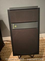 MaxSold Auction: Wharfedale 2180 Speakers and stands - Toronto (Ontario, Canada) SELLER MANAGED Reseller Online Auction - Kempsell Crescent