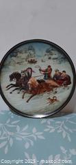 MaxSold Auction: A winter sleigh ride collector plate - View Royal (British Columbia, Canada) SELLER MANAGED Downsizing Online Auction - Pheasant Lane