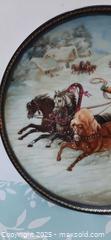 MaxSold Auction: A winter sleigh ride collector plate - View Royal (British Columbia, Canada) SELLER MANAGED Downsizing Online Auction - Pheasant Lane